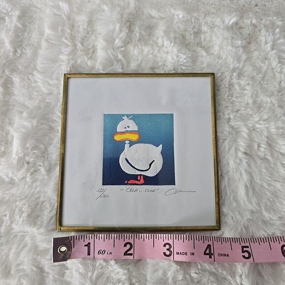 Duck Framed Art Prints Set of 3 Yellow White Baby Shower Nursery Room Bathroom - Picture 7 of 8